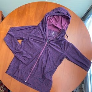 Prana Camelia Zip Hoodie (Sangria)